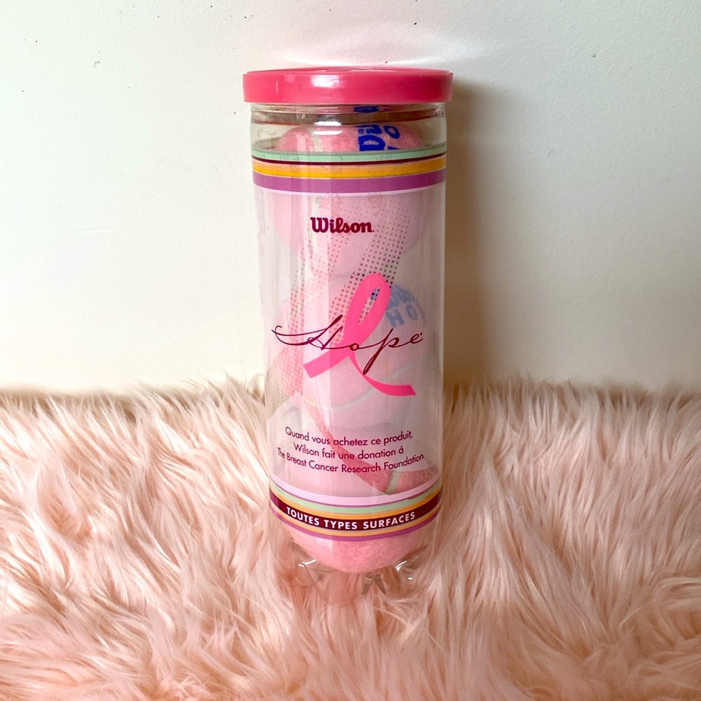 Wilson Pink Tennis Balls